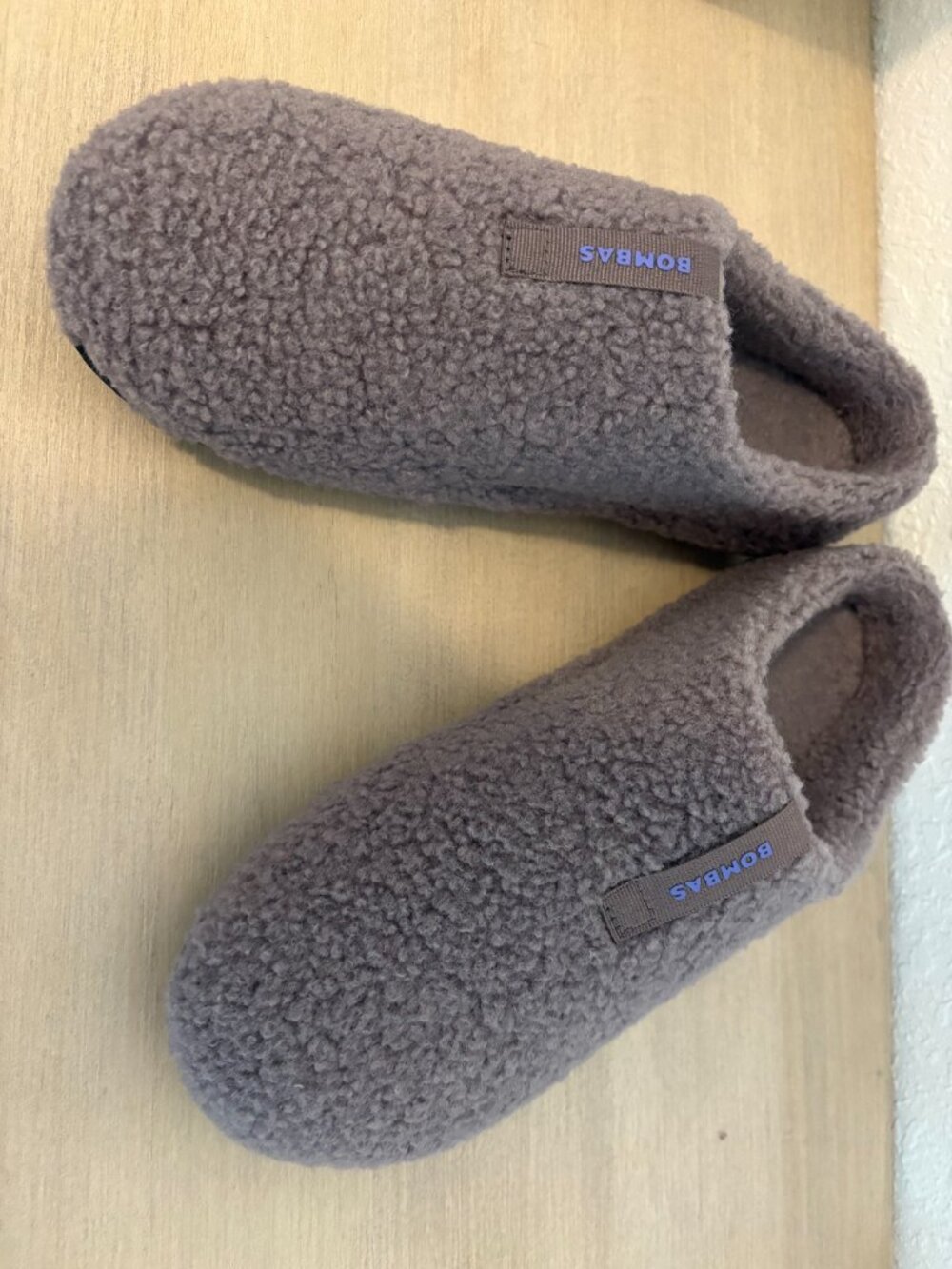 Bombas Sunday Slippers Women's Size 10 Lavender Gray Cozy House Shoes - Picture 6 of 6